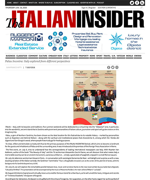 The Italian Insider
